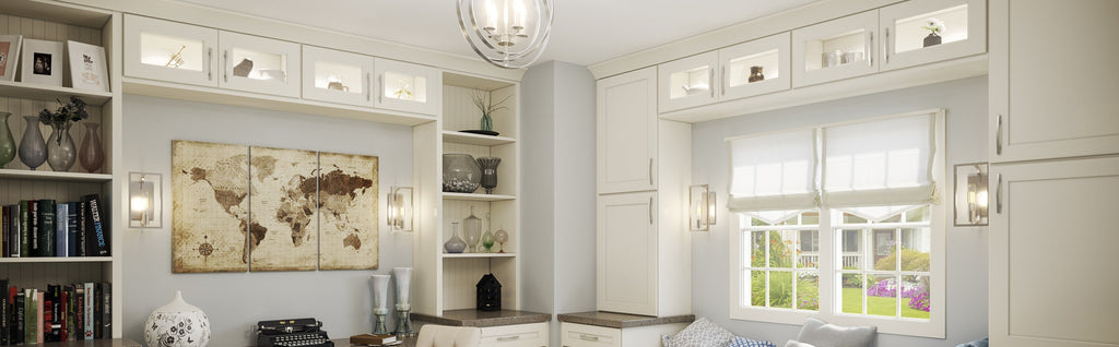 RTA Shaker Antique White Wall Cabinets