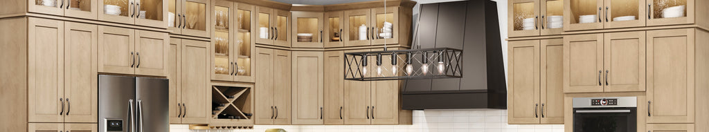 RTA Shaker Honey Wall Cabinets