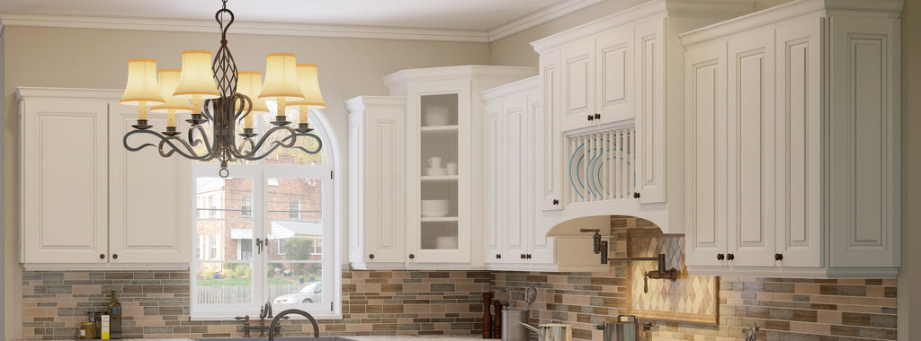 RTA Torrance White Wall Cabinets